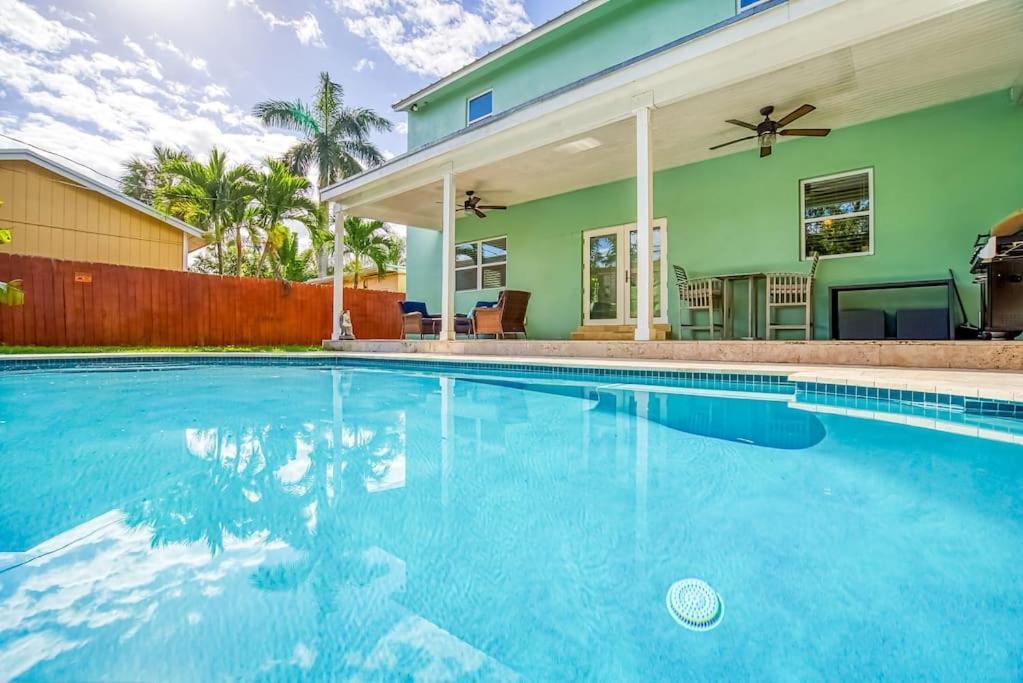 Las Olas Villa With Heated Salt Water Pool Fort Lauderdale Exterior photo